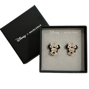 New In Box BaubleBar x Disney Minnie Mouse Earrings